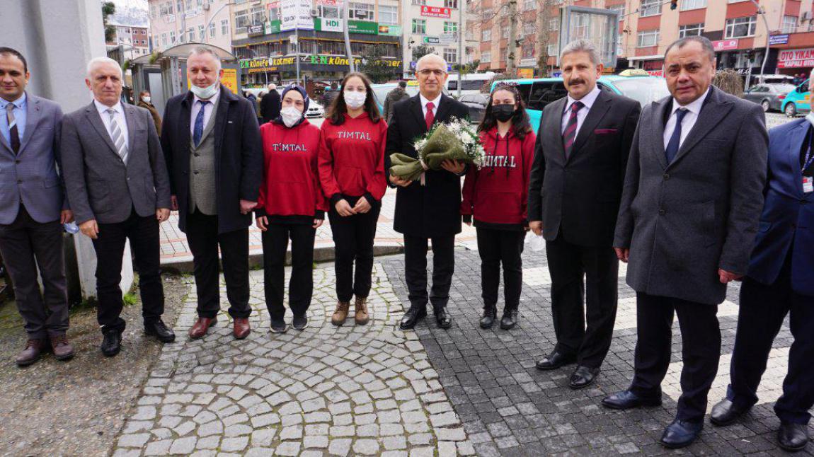 Milli Eğitim Bakan yardımcımız sayın Sadri ŞENSOY okulumuzu ziyaret etti